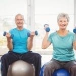 Seniors exercising to benefit brain health and prevent Alzheimer’s disease