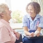 friendly nurse home visit